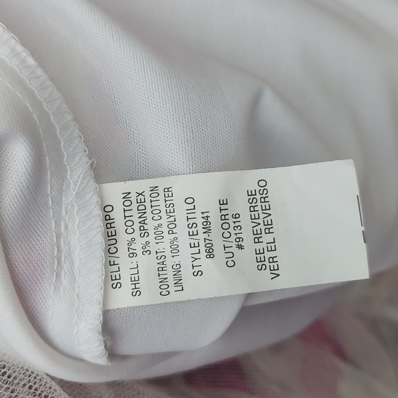 Pink/White Flower Dress - Picture 11 of 11